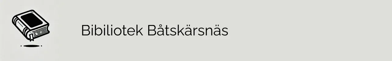 Bibiliotek Båtskärsnäs