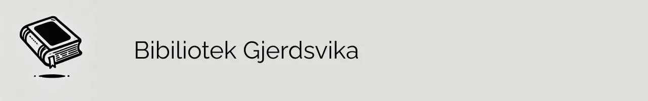 Bibiliotek Gjerdsvika