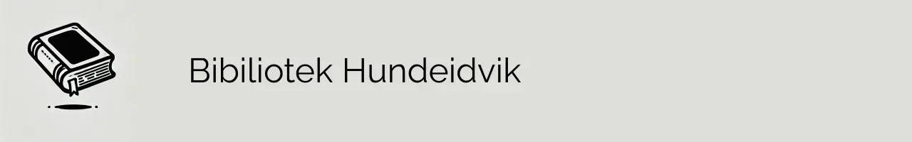 Bibiliotek Hundeidvik