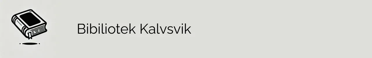 Bibiliotek Kalvsvik