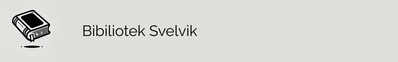 Bibiliotek Svelvik